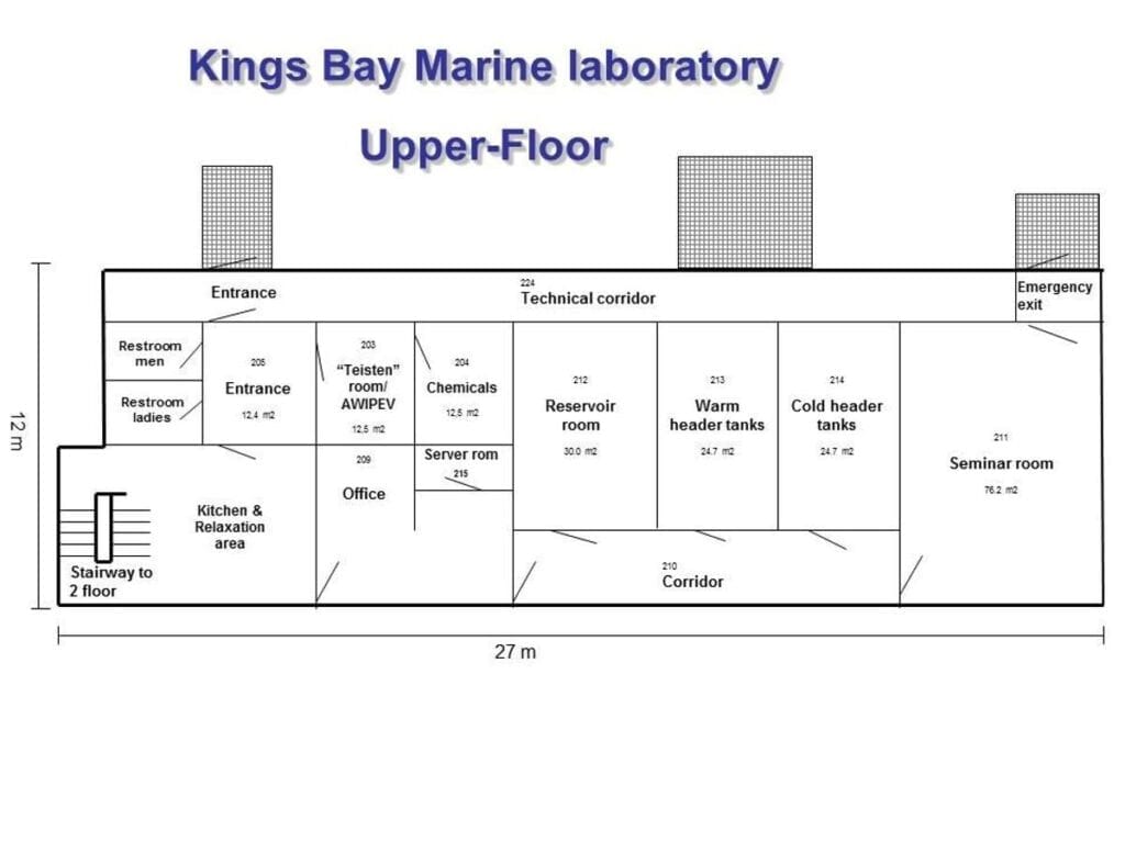 Kings Bay Marine Labratory Upper-Floor