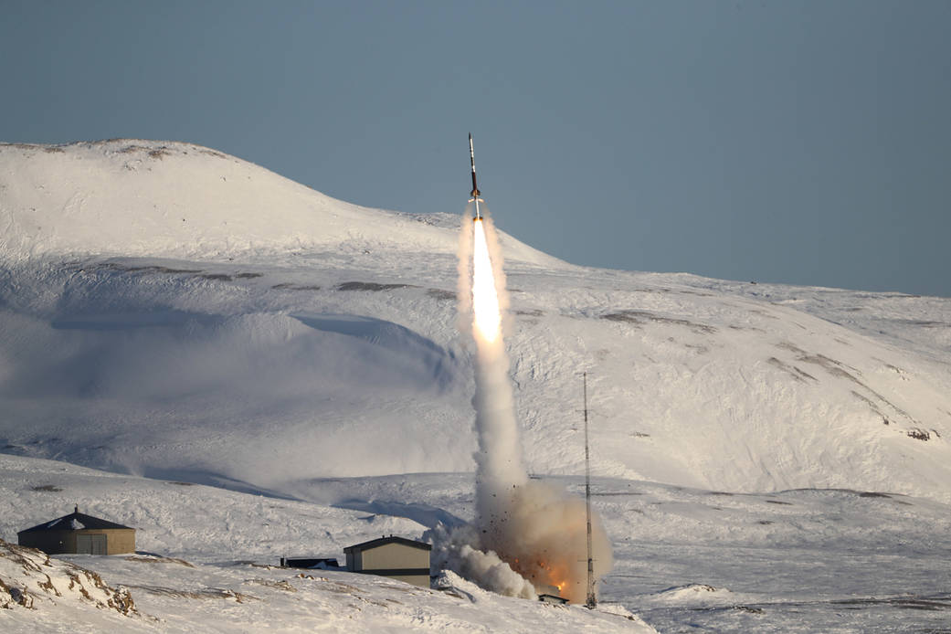 NASA launched the rocket Endurance from Ny-Ålesund May 2022